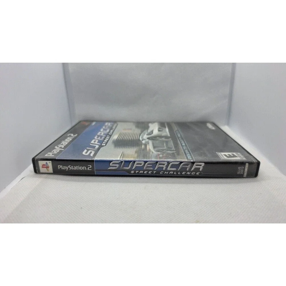 Supercar: Street Challenge (PlayStation 2, 2001) w/Manual